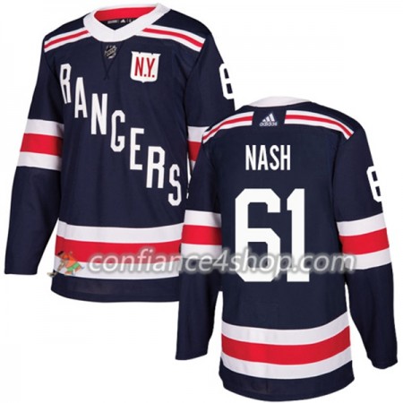 Adidas Maillot de Hockey New York Rangers Rick Nash 61 2017-2018 Bleu Marine Winter Classic Authentic - Homme Adidas Maillot de Hockey New York Rangers Rick Nash 61 2017-2018 Bleu Marine Winter Classic Authentic - Homme